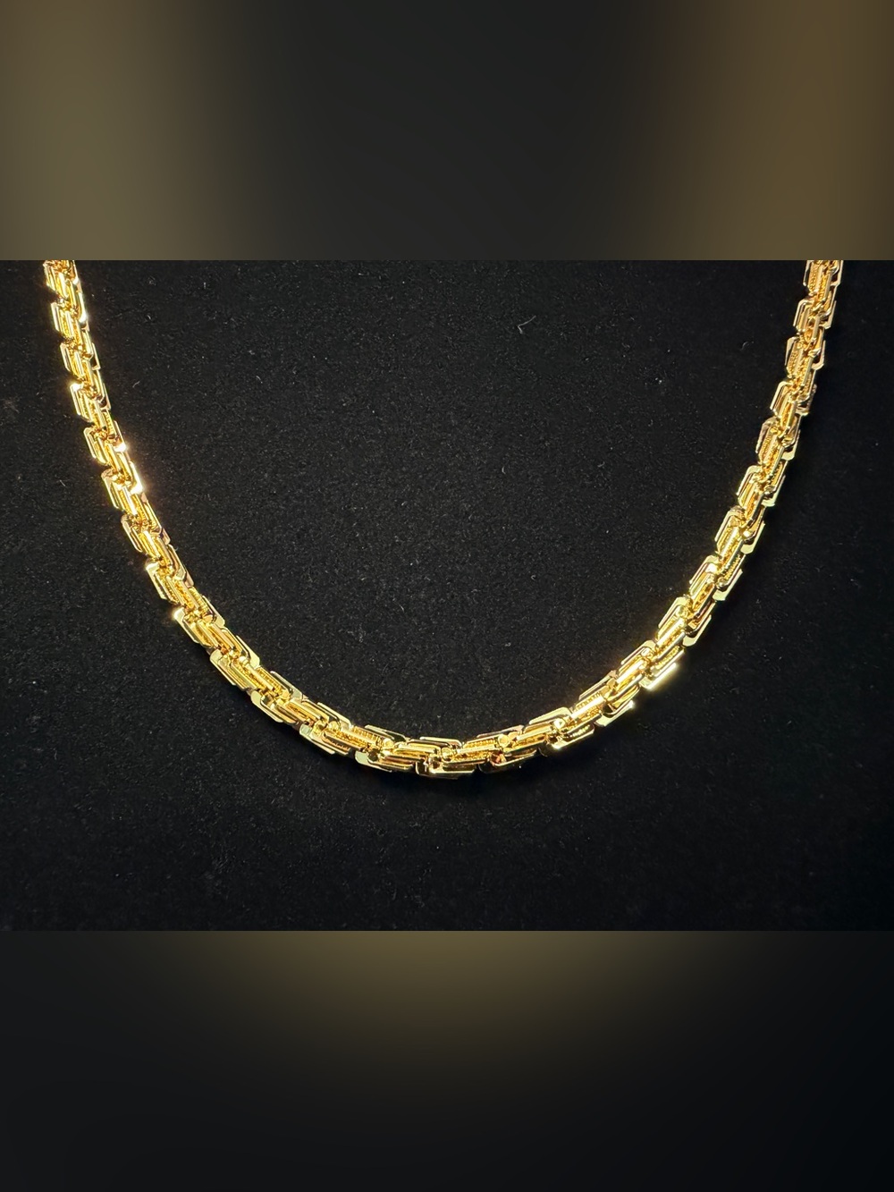 Milano Italy 14K Stamped Gold filled 22in 5MM necklace. Brand New